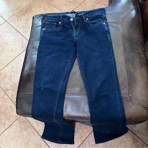 Express Dark Blue Women's Skinny Jeans